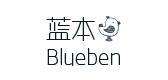blueben/藍本品牌logo