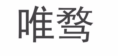唯騖品牌logo