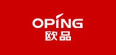 oping/歐品品牌logo