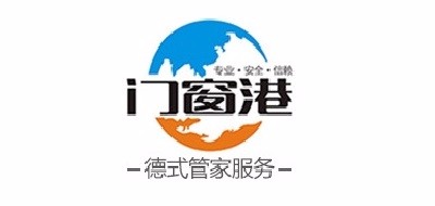門窗港品牌logo