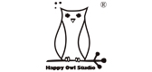 Happy Owl Studio/快樂(lè)貓頭鷹工作室品牌logo