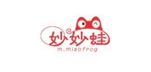 m．miaofrog/妙妙蛙品牌logo