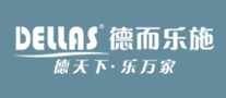 dellas/德而樂施品牌logo