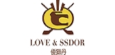 LOVE＆SSDOR/優(yōu)獅丹品牌logo