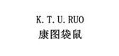K.T.U.RUO/康圖袋鼠品牌logo