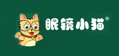 眼鏡小貓品牌logo