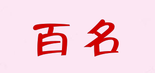 BYTHENAME/百名品牌logo