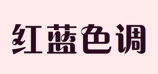 紅藍(lán)色調(diào)品牌logo
