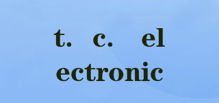 t．c． electronic品牌logo