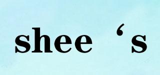 shee‘s品牌logo