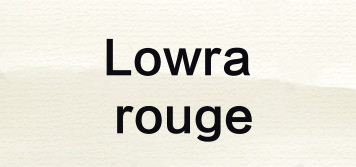 Lowra rouge品牌logo