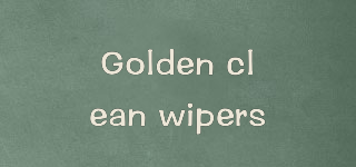 Golden clean wipers品牌logo