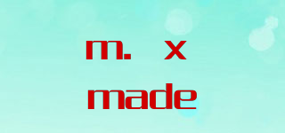 m．x made品牌logo