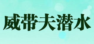 V.DIVE vertical/威帶夫潛水品牌logo