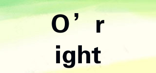 O’right品牌logo