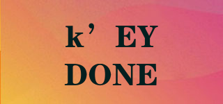 k’EYDONE品牌logo