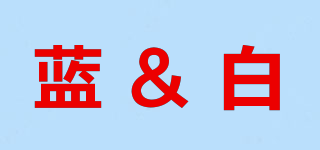 藍＆白品牌logo