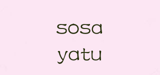 sosayatu品牌logo