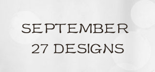 SEPTEMBER 27 DESIGNS品牌logo