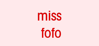 miss fofo品牌logo