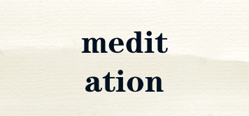 meditation品牌logo