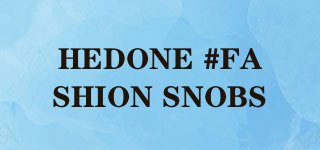 HEDONE #FASHION SNOBS品牌logo