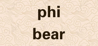 phibear品牌logo