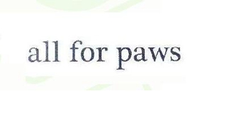 All For Paws品牌logo