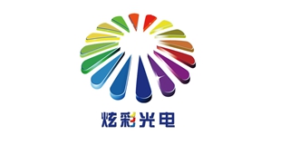 炫彩光電品牌logo