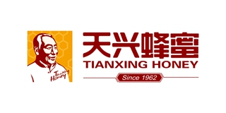 TIAN XING HONEY/天興蜂蜜品牌logo