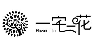 一宅一花品牌logo