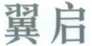 翼啟品牌logo